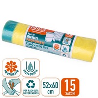 SACCHI X PATTUMIERA 52X60 PZ.15 
